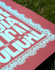 Yesteryear is Diabolical Screen Printed Poster | First Edition (Rosewood)