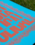 Yesteryear is Diabolical Screen Printed Poster | First Edition (Cyan)